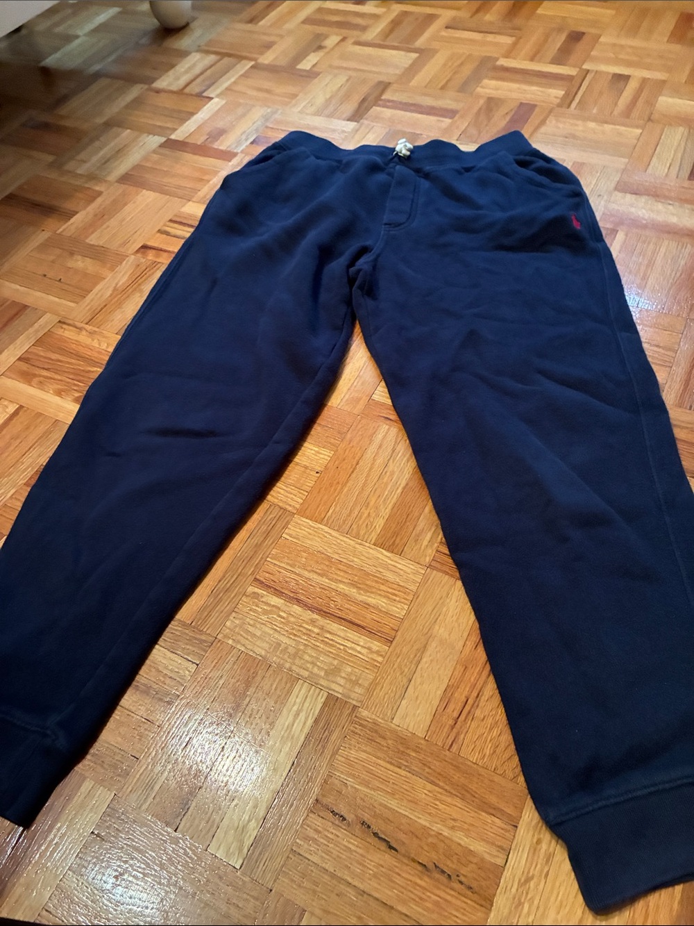Polo by Ralph Lauren Navy Sweatpants with Subtle Red Pony